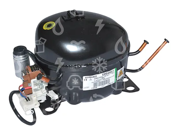 kompresor EMBRACO EMC-46CLT, LBP - R600a, 220 - 240 V, 50 Hz